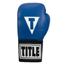 TITLE Boxing USA Boxing Competition Gloves - Elastic -Top Boxing Store ACGES BL 03