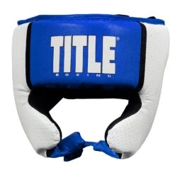 TITLE Boxing Aerovent Elite USA Boxing Competition Headgear – With Cheeks -Top Boxing Store ACHEX BL 2