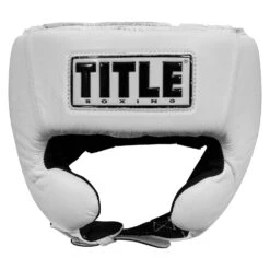 TITLE Boxing USA Boxing Competition Headgear - With Cheeks -Top Boxing Store ACHX WH 2 2