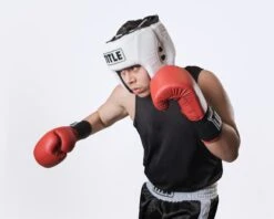 TITLE Boxing USA Boxing Competition Headgear - Open Face 33 TITLE Boxing USA Boxing Competition Headgear - Open Face -Top Boxing Store ACHX1 WH