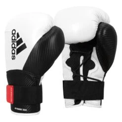 Adidas Hybrid 250 Training Gloves -Top Boxing Store ADIH250TG WH BK 2