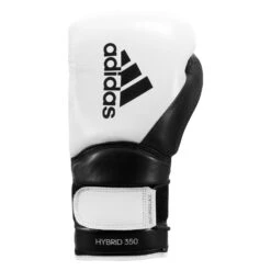 Adidas Hybrid 350 Elite Training Gloves -Top Boxing Store ADIH350TG WH BK 3