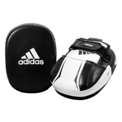 Adidas Speed 550 Micro Focus Mitts -Top Boxing Store ADISP550FM BK WH 5