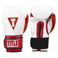 TITLE Boxing All Heart Bag Gloves 2.0 -Top Boxing Store AHABG2 WH RD 1 1