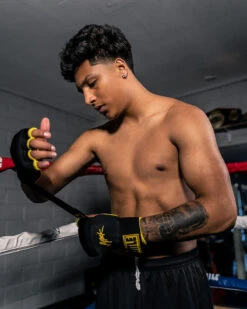 TITLE Boxing Attack Nitro Speed Wraps 2.0 -Top Boxing Store ASPWR2BKYE1