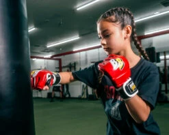 BOOM BOOM Boxing Bomber Youth MMA Gloves -Top Boxing Store BBMMGYRD 1