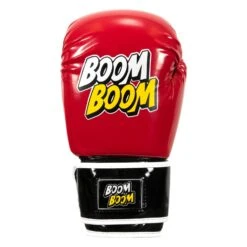 BOOM BOOM Boxing Striker Youth Boxing Gloves -Top Boxing Store BBSBGY2 RD BK 003