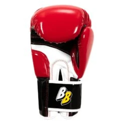 BOOM BOOM Boxing Striker Youth Boxing Gloves -Top Boxing Store BBSBGY2 RD BK 004