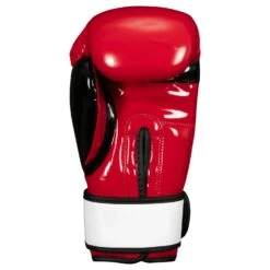 BOOM BOOM Boxing Silencer Youth Bag Gloves -Top Boxing Store BBYBGS RD BK WH 2