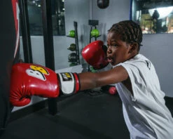 BOOM BOOM Boxing Silencer Youth Bag Gloves -Top Boxing Store BBYBGSRD 2