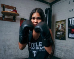 TITLE Black Blitz Fit Boxing Gloves -Top Boxing Store BKBFGBK 2