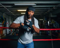 TITLE Black Blitz Micro Mitts -Top Boxing Store BKBPMBK 4