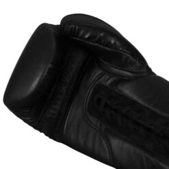 TITLE Black Lace Sparring Gloves 2.0 -Top Boxing Store BKSG2 BK 5