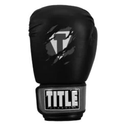 TITLE Classic Shredded Boxing Gloves -Top Boxing Store CABG10 BK GR 03