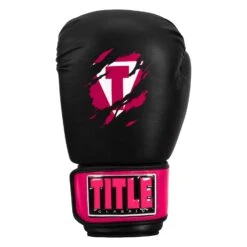 TITLE Classic Shredded Boxing Gloves -Top Boxing Store CABG10 BK HPK 03