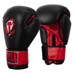 TITLE Classic Shredded Boxing Gloves -Top Boxing Store CABG10 BK RD 02