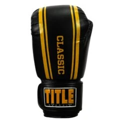 TITLE Classic Speed Boxing Gloves -Top Boxing Store CABG12 BK GD 3