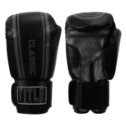 TITLE Classic Speed Boxing Gloves -Top Boxing Store CABG12 BK GR 1