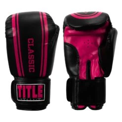 TITLE Classic Speed Boxing Gloves -Top Boxing Store CABG12 BK PK 1