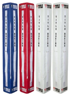 TITLE Boxing Pro Corner Cushions V3.0 – Set Of 4 -Top Boxing Store CCP3S RD WH BL 02