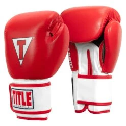 TITLE Classic Leather Super Bag Gloves 2.0 -Top Boxing Store CSBGL2 RD WH BK 02