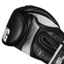 TITLE Boxing Gel Soft Strike Bag Gloves -Top Boxing Store CSSGBG1 BK GN 05