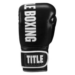 TITLE Boxing Gel Soft Strike Bag Gloves -Top Boxing Store CSSGBG1 BK GR 03
