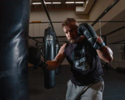 TITLE Classic Leather Lace Training Gloves 2.0 -Top Boxing Store CTSGL2BK 2