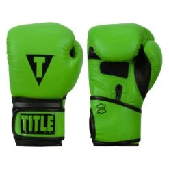 TITLE Boxing Dauntless Training Gloves -Top Boxing Store DNTTG GN BK 1