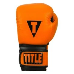 TITLE Boxing Dauntless Training Gloves -Top Boxing Store DNTTG OR BK 3