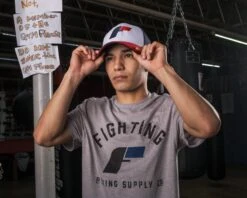 Fighting 3D Raised Cap -Top Boxing Store FBCAP1 WHRDBL