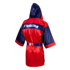 Fighting Full Length Robe -Top Boxing Store FFLR RD BL 3