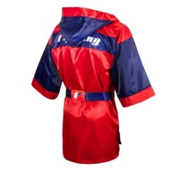 Fighting Full Length Robe -Top Boxing Store FFLR RD BL 4