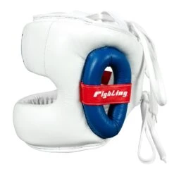 Fighting Leather No Contact Headgear -Top Boxing Store FFSHG2 WH 3