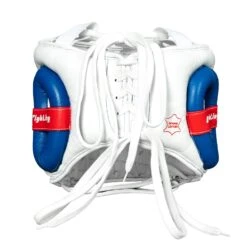 Fighting Leather No Contact Headgear -Top Boxing Store FFSHG2 WH 4