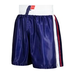 Fighting Professional Boxing Trunks -Top Boxing Store FPST BL WH 2