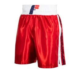 Fighting Professional Boxing Trunks -Top Boxing Store FPST RD WH 2