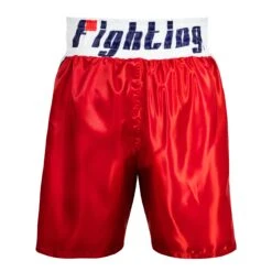 Fighting Professional Boxing Trunks -Top Boxing Store FPST RD WH 3