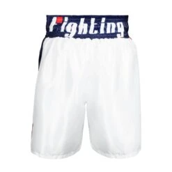 Fighting Professional Boxing Trunks -Top Boxing Store FPST WH BL 3