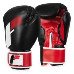 Fighting Big Logo Bag Gloves -Top Boxing Store FSABG2 BK RD WH 2