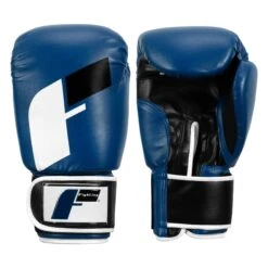 Fighting Big Logo Bag Gloves -Top Boxing Store FSABG2 BL BK WH 1
