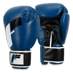 Fighting Big Logo Bag Gloves -Top Boxing Store FSABG2 BL BK WH 2