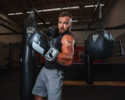 Fighting Big Logo Bag Gloves -Top Boxing Store FSABG2BK 1