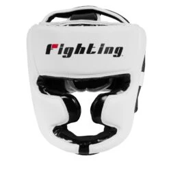 Fighting S2 GEL Power Full Training Headgear -Top Boxing Store FSPGHGF WH BK 2