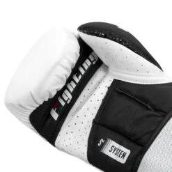 Fighting S2 GEL Power Sparring Gloves -Top Boxing Store FSPGSG WH BK 005