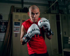 Fighting S2 GEL Power Training Gloves -Top Boxing Store FSPGTGWHBK 1