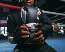 Fighting S2 Gel Power Weighted Bag Gloves -Top Boxing Store FSS2PWGBK 1