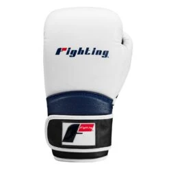 Fighting Ferocity Leather Training Gloves -Top Boxing Store FTGTG WH BK BL 3