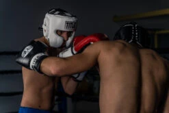 TITLE Boxing Leather Sparring Headgear -Top Boxing Store FTHGWH