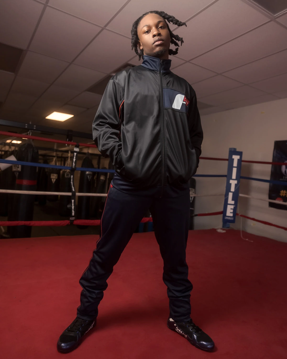 Fighting Warm-Up Suit 2 Fighting Warm-Up Suit - Image 2